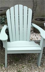 Sage Seafoam Green adirondack chair in yard